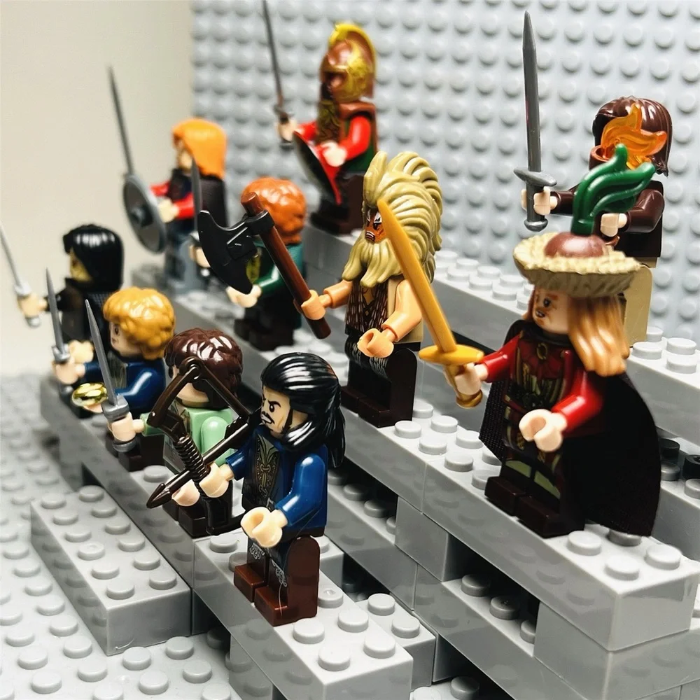 Lord of the Rings Custom Minifigures Lot of 10